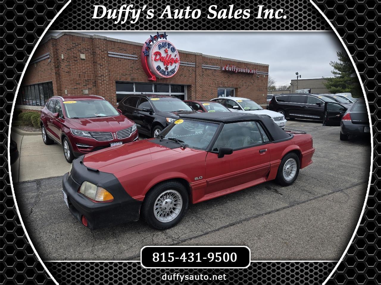 Ford Mustang 2dr Convertible GT 1989