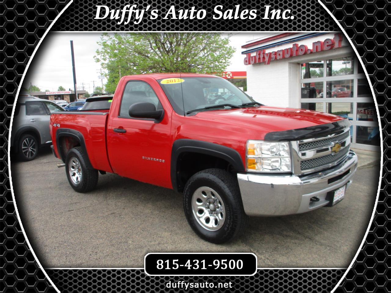 Chevrolet Silverado 1500 4WD Reg Cab 119.0" Work Truck 2012