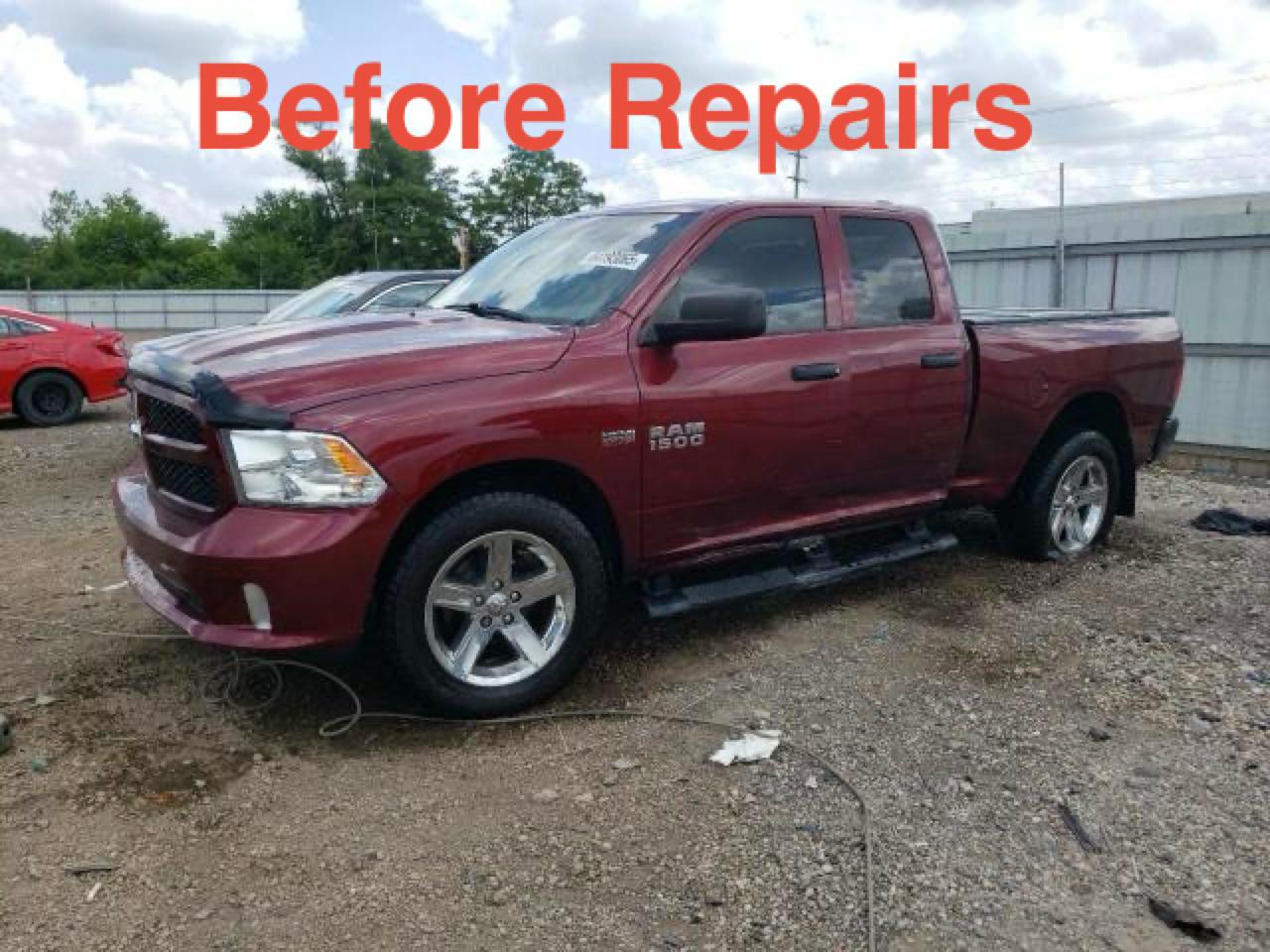 RAM 1500 Express 4x4 Quad Cab 6'4" Box 2017