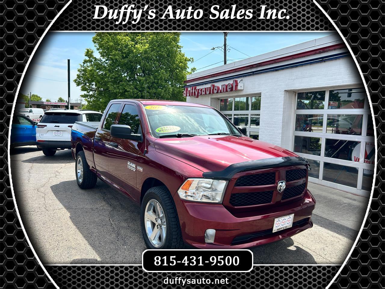RAM 1500 Express 4x4 Quad Cab 6'4" Box 2017