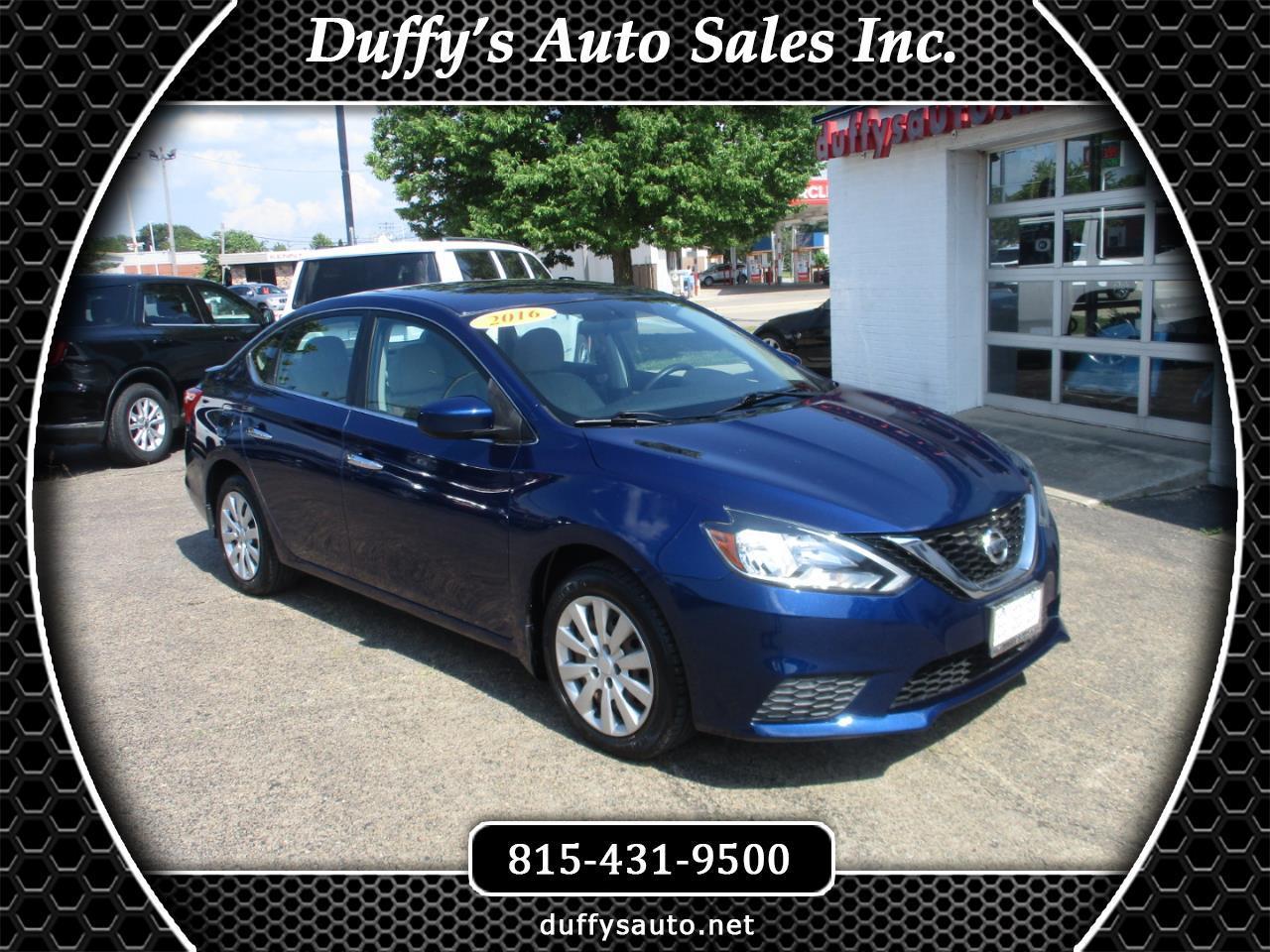 Nissan Sentra 4dr Sdn I4 CVT S 2016