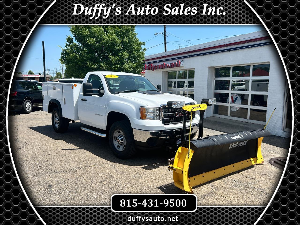 GMC Sierra 2500HD 4WD Reg Cab 133.7" Work Truck 2011