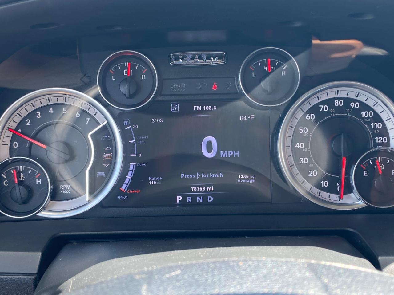 RAM 1500 4WD Crew Cab 149" Sport 2014