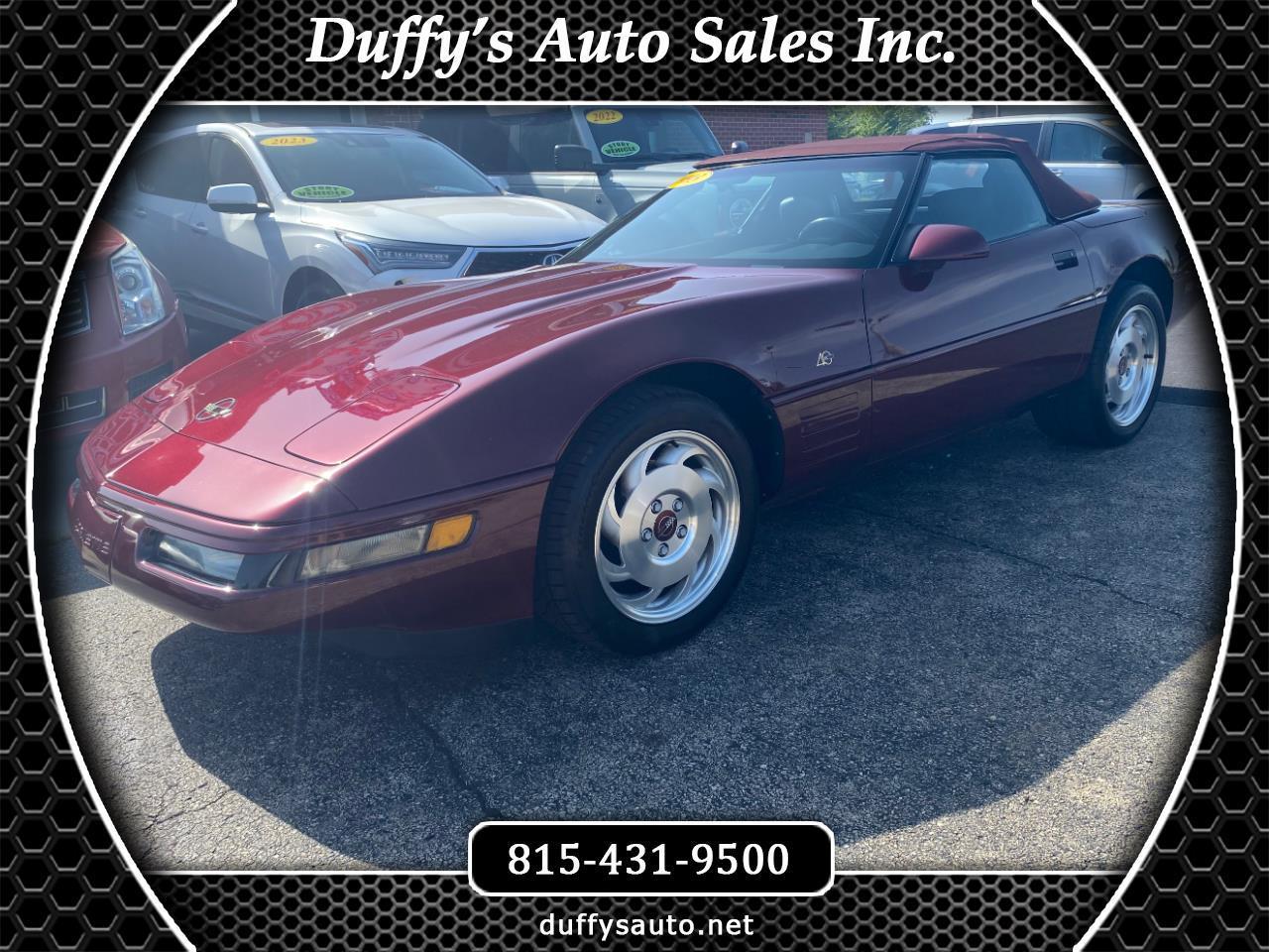1993 Chevrolet Corvette 2dr Convertible 40TH Anniversary