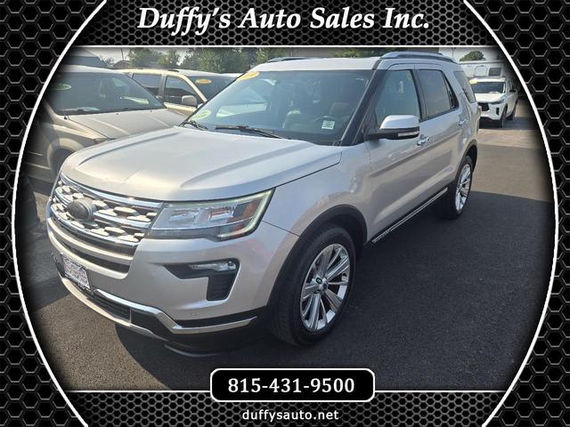 Silver 2019 Ford Explorer SUV / Crossover All-Wheel Drive Automatic