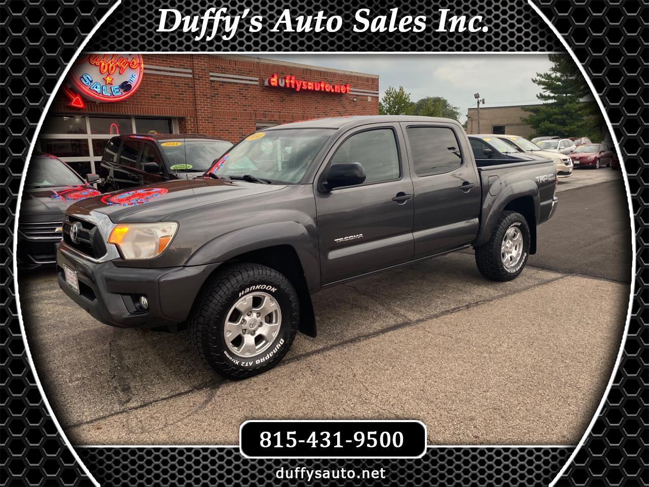 Toyota Tacoma 4WD Double Cab V6 MT (Natl) 2014