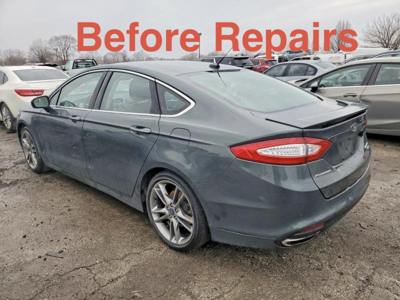 Ford Fusion 4dr Sdn Titanium FWD 2015
