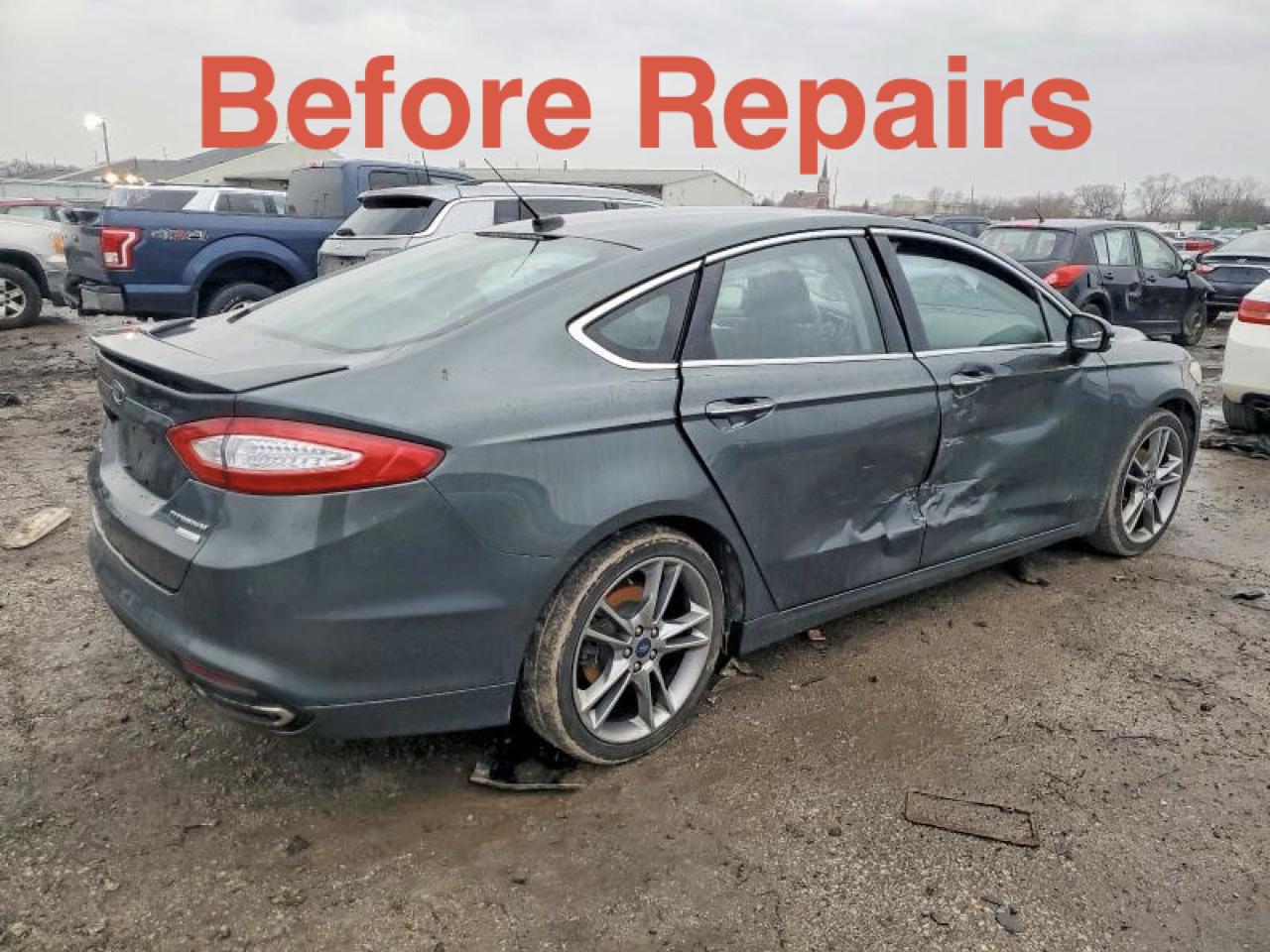 Ford Fusion 4dr Sdn Titanium FWD 2015