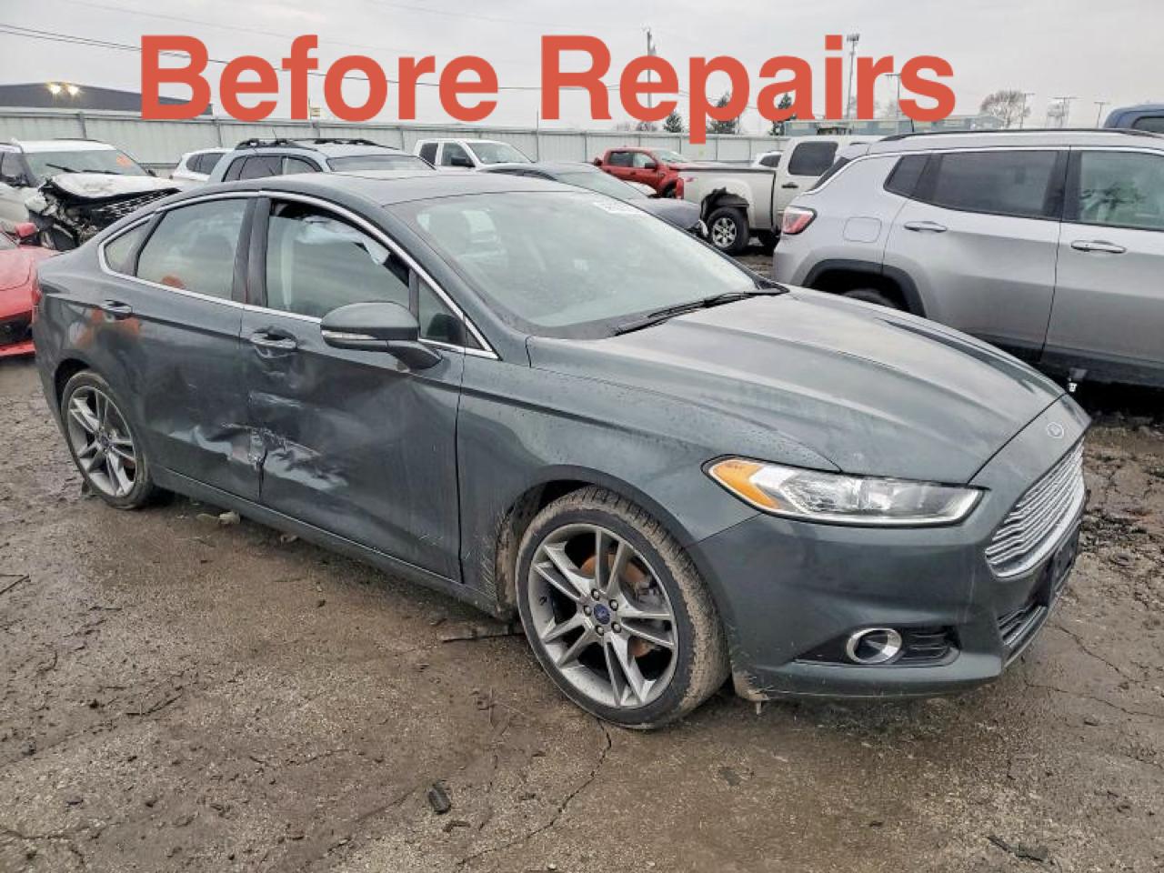 Ford Fusion 4dr Sdn Titanium FWD 2015