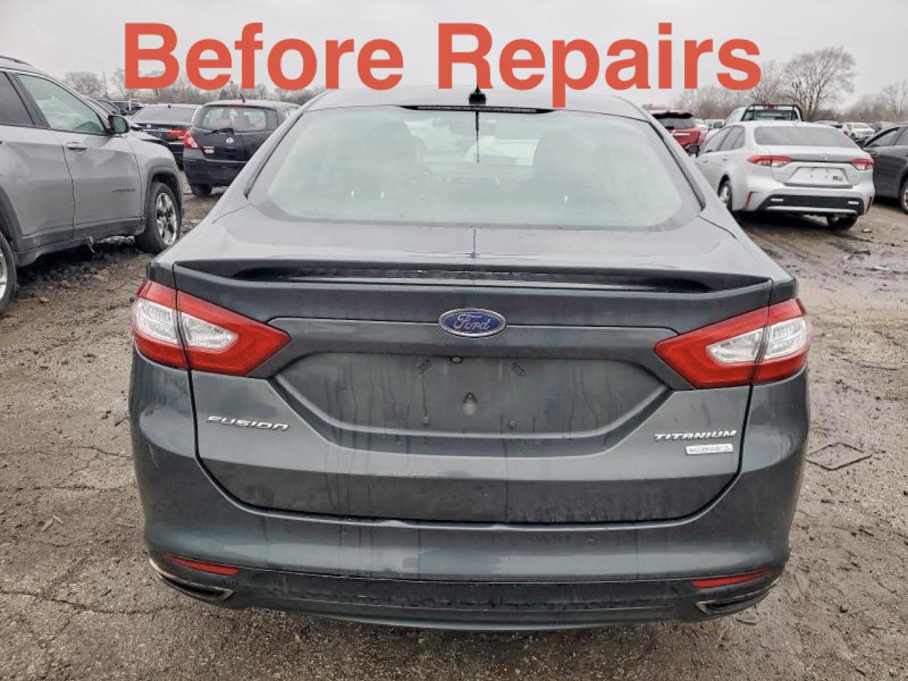 Ford Fusion 4dr Sdn Titanium FWD 2015