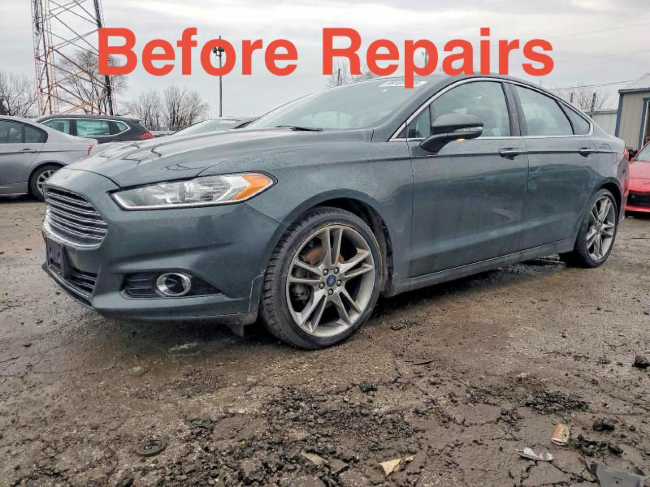 Ford Fusion 4dr Sdn Titanium FWD 2015