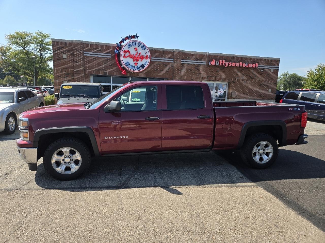 Chevrolet Silverado 1500 4WD Crew Cab 153.0" LT w/2LT 2014