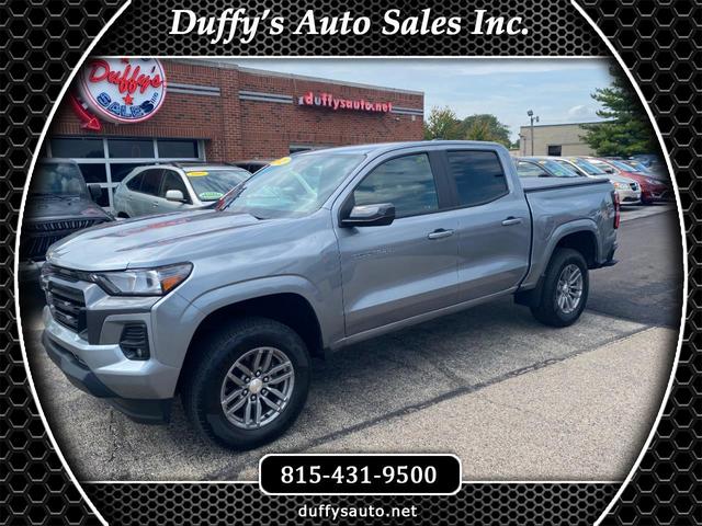 Sterling Gray Metallic 2023 Chevrolet Colorado Pickup Truck Four-Wheel Drive Automatic