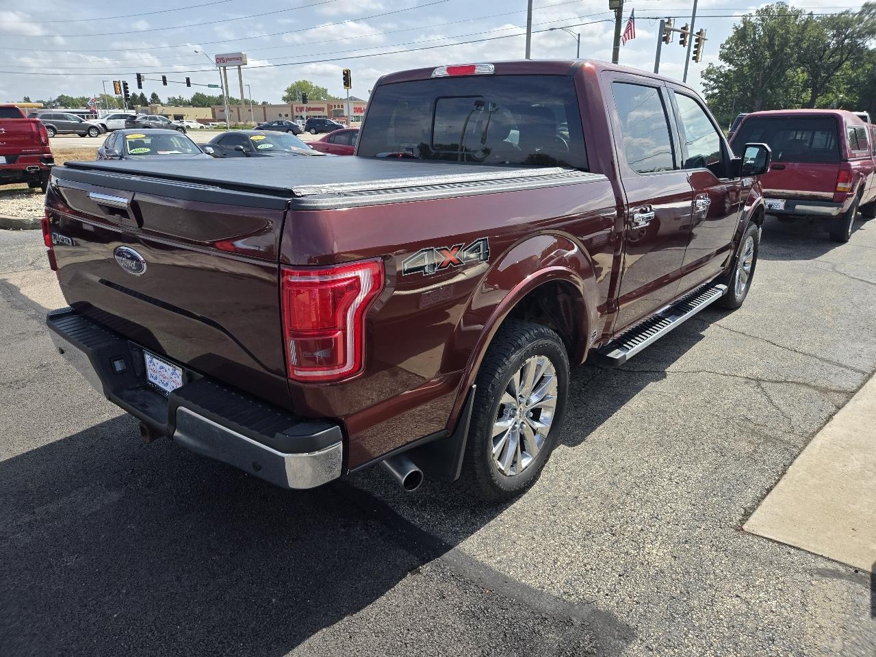 Ford F-150 4WD SuperCab 145" Lariat 2017