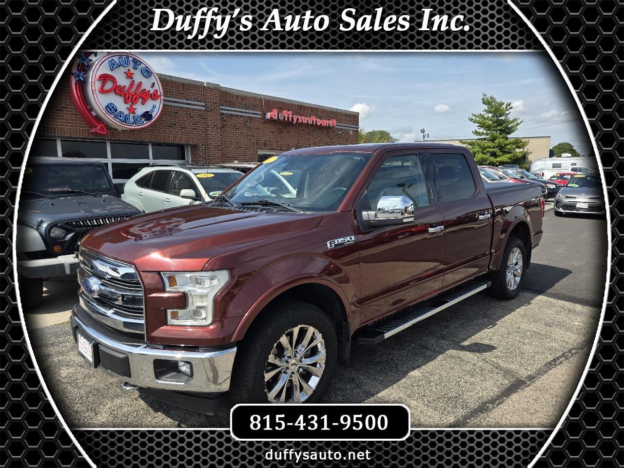 Ford F-150 4WD SuperCab 145" Lariat 2017