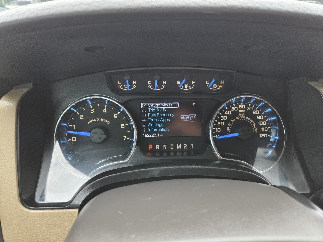 Ford F-150 4WD SuperCab 145" XLT 2013