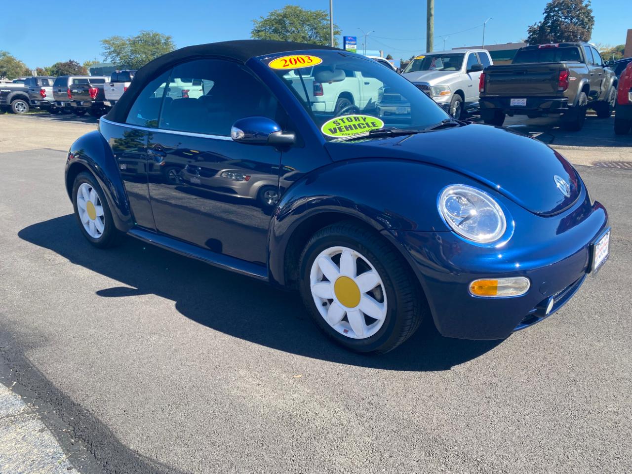 Volkswagen New Beetle Convertible 2dr Convertible GLS Auto 2003