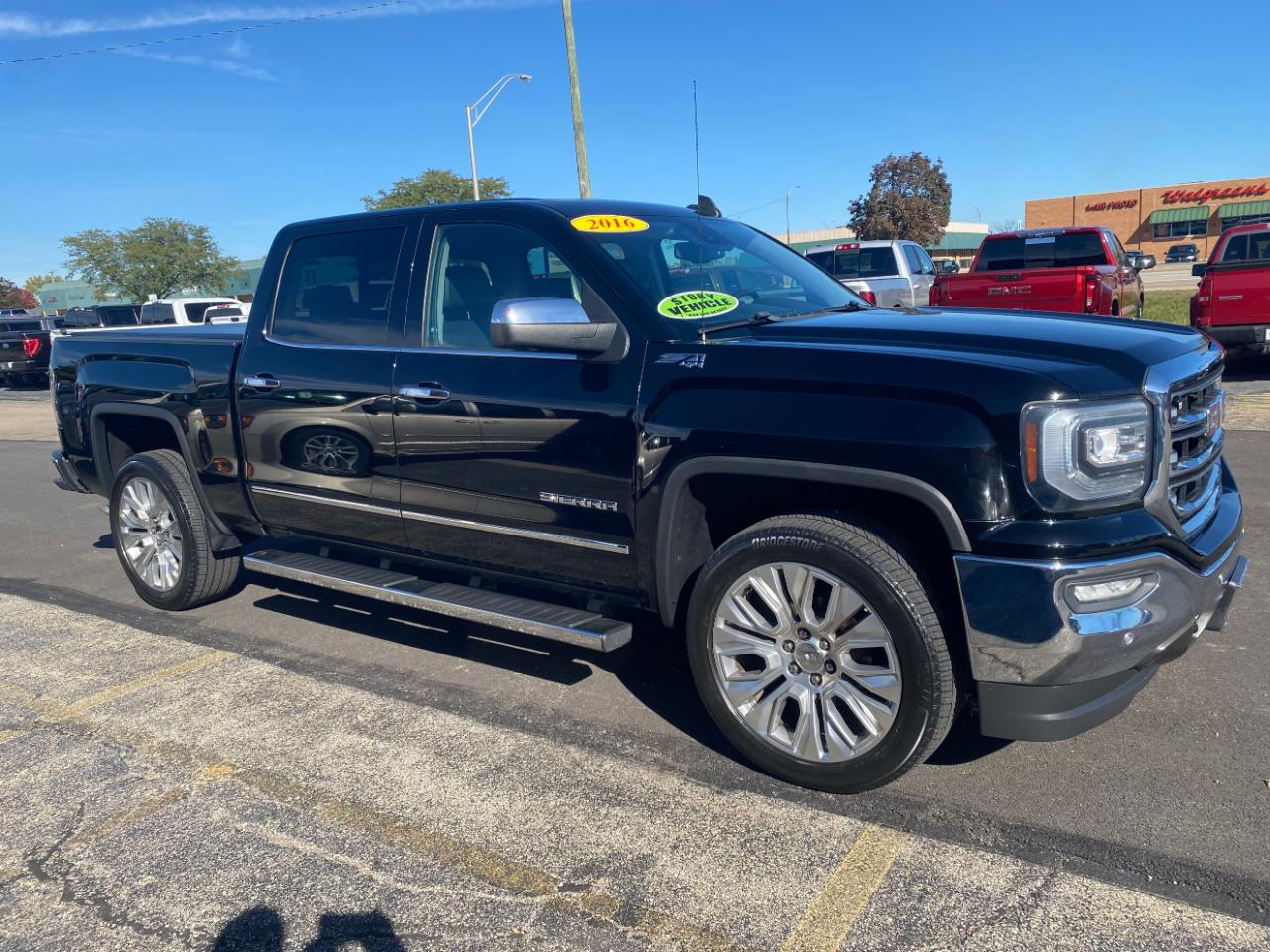 GMC Sierra 1500 4WD Crew Cab 143.5" SLT 2016