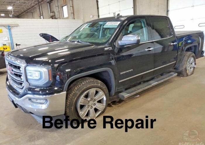 GMC Sierra 1500 4WD Crew Cab 143.5" SLT 2016