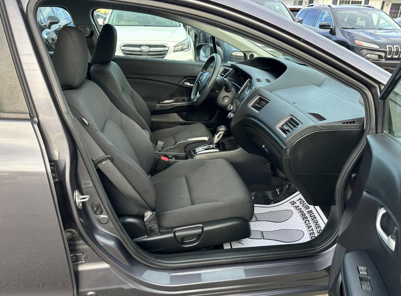 Honda Civic SE Sedan CVT 2015 Honda Civic SE Sedan CVT 2015