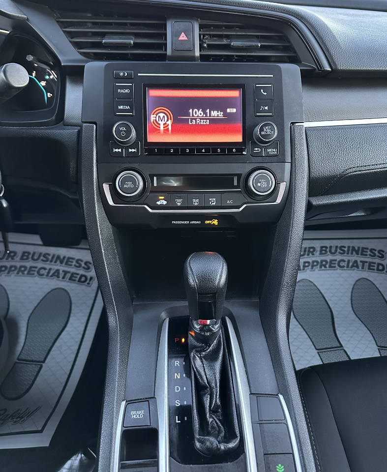 Honda Civic LX Honda Sensing Sedan CVT 2019