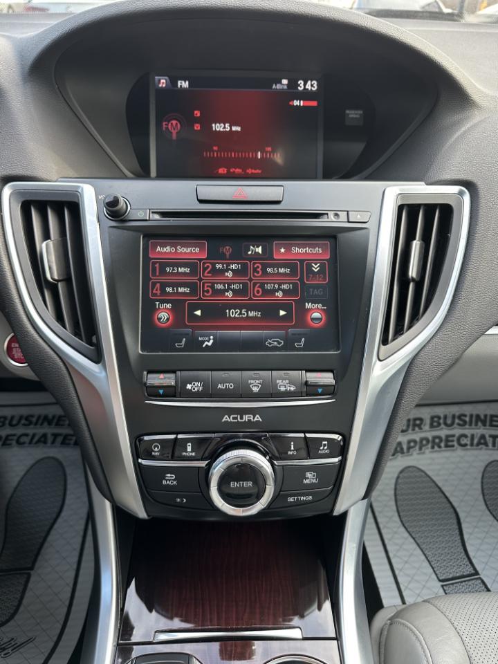 Acura TLX 9-Spd AT w/Technology Package 2016