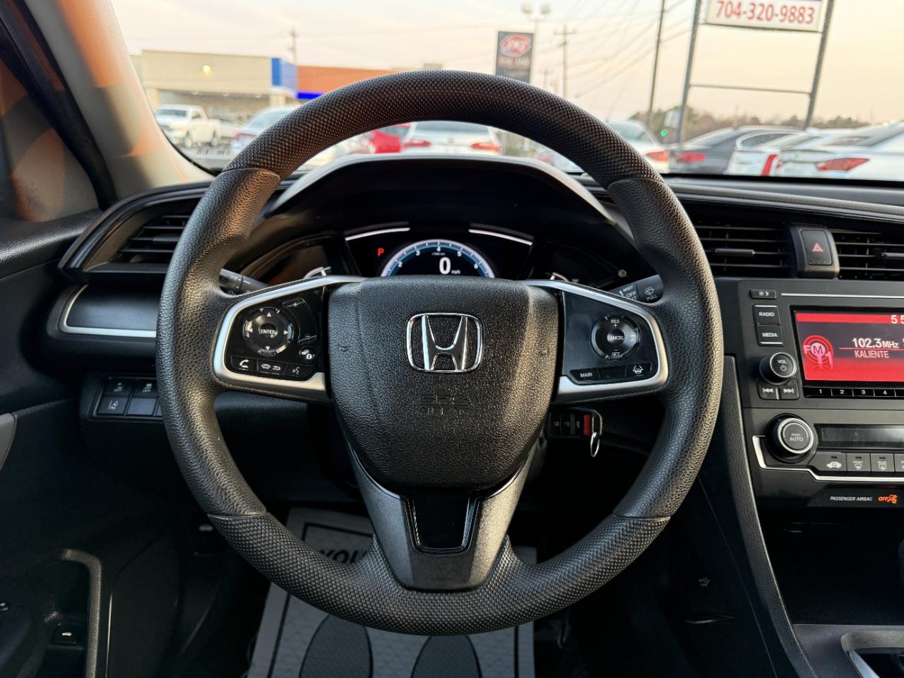 Honda Civic LX Honda Sensing Sedan CVT 2019