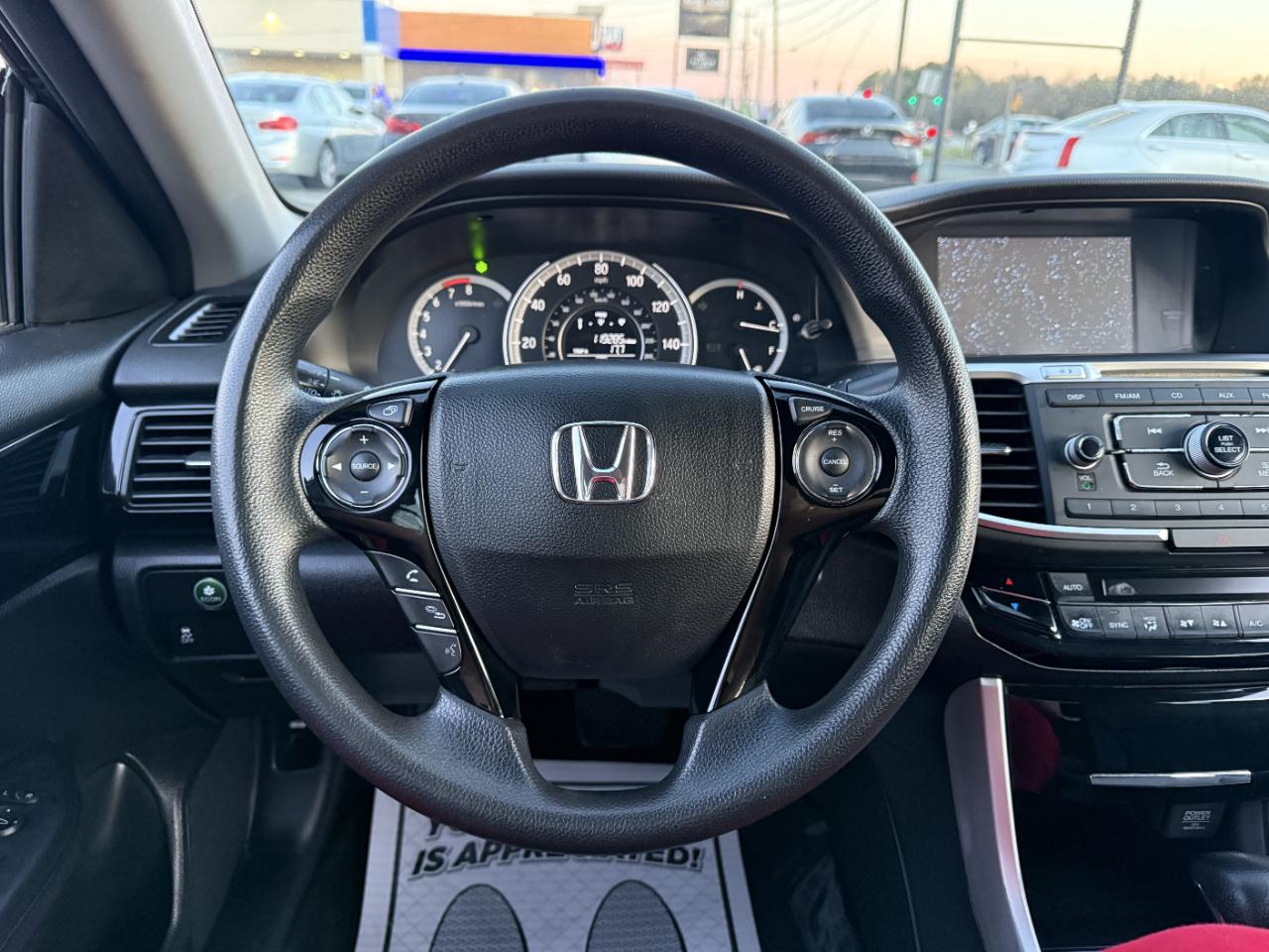 Honda Accord LX Sedan CVT 2016