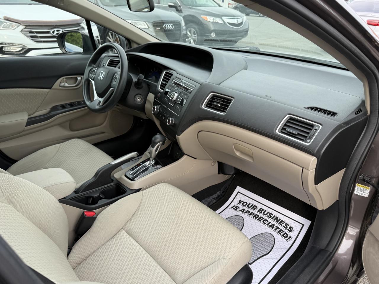 Honda Civic LX Sedan CVT 2014