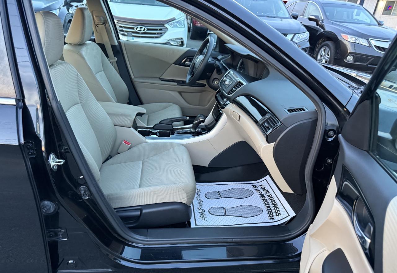 Honda Accord LX Sedan CVT w/ Honda Sensing 2016