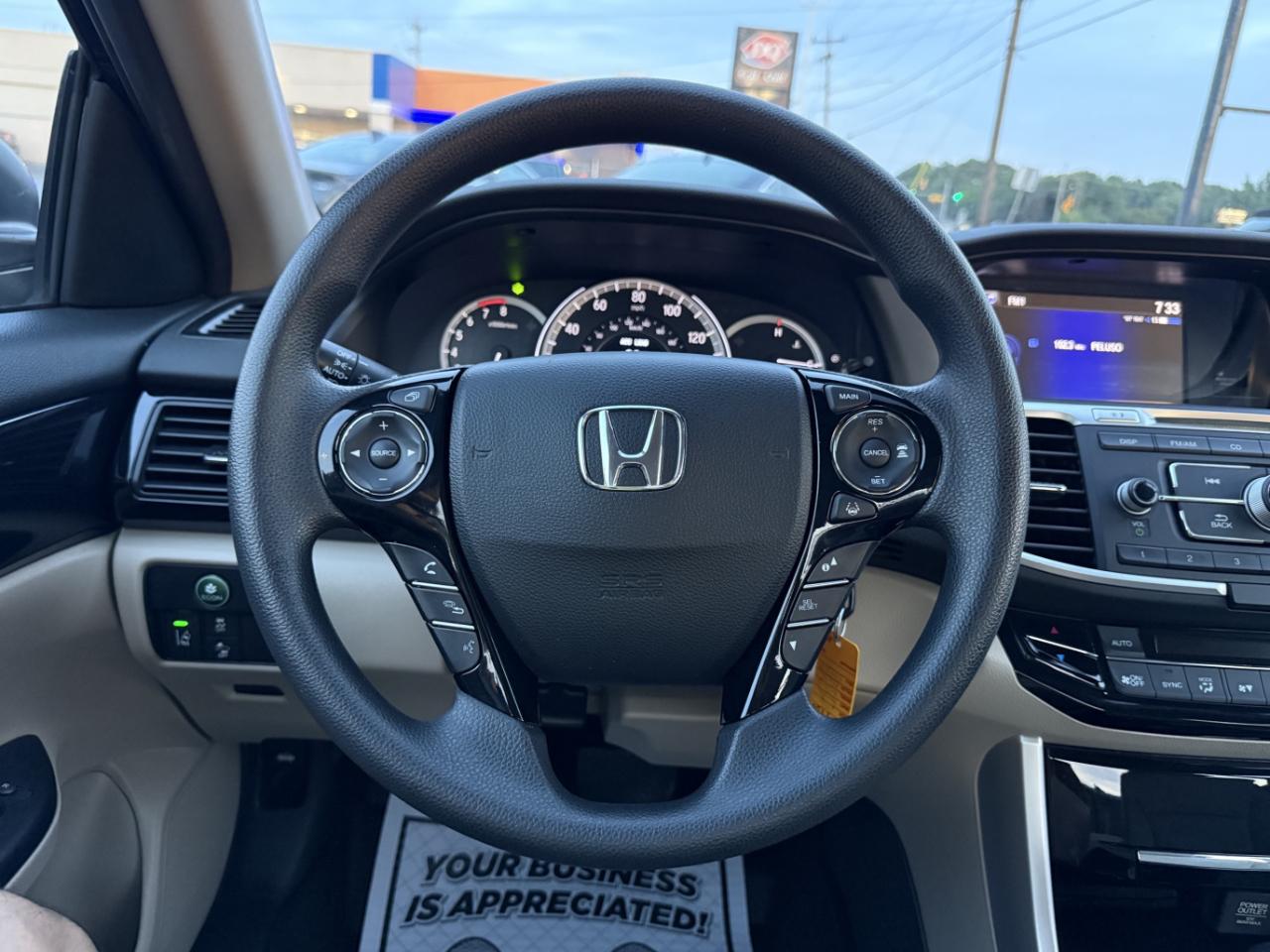 Honda Accord LX Sedan CVT w/ Honda Sensing 2016