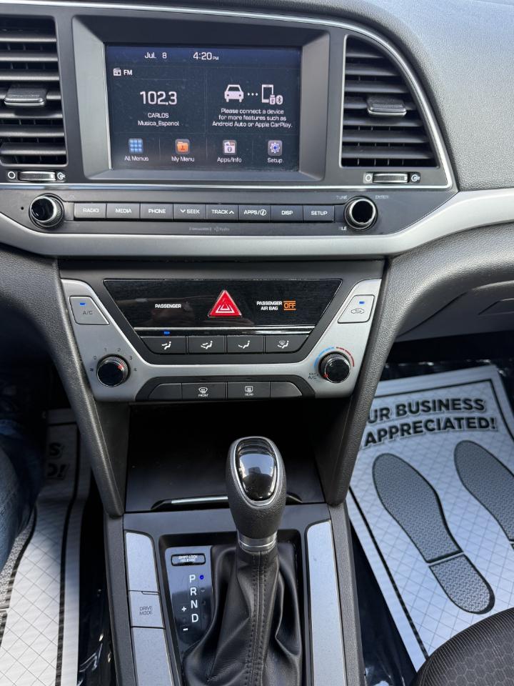 Hyundai Elantra Limited 2018