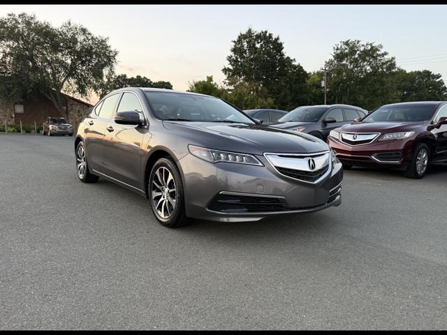 Gray 2017 Acura TLX Sedan Front-Wheel Drive Automatic