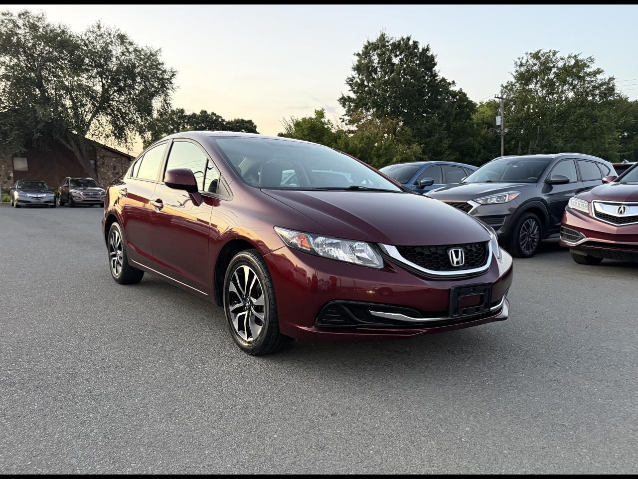 Honda Civic EX Sedan 5-Speed AT 2013
