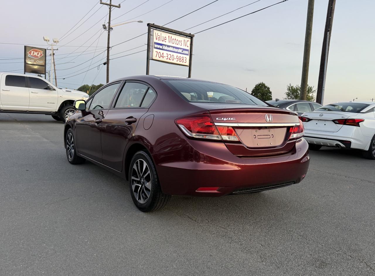 Honda Civic EX Sedan 5-Speed AT 2013