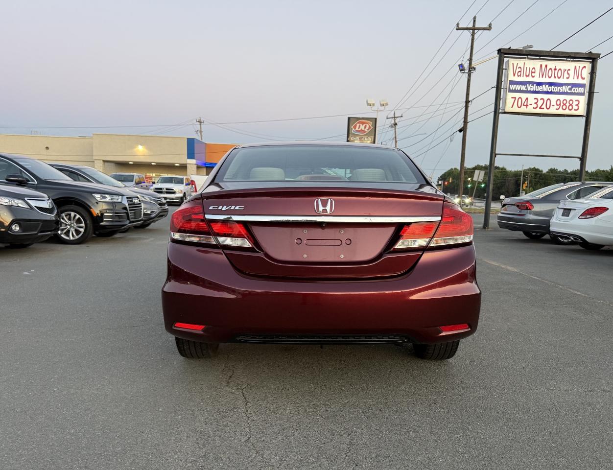 Honda Civic EX Sedan 5-Speed AT 2013