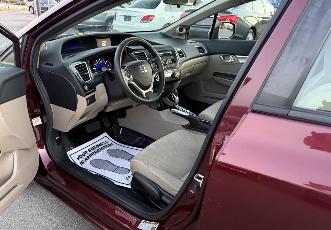 Honda Civic EX Sedan 5-Speed AT 2013