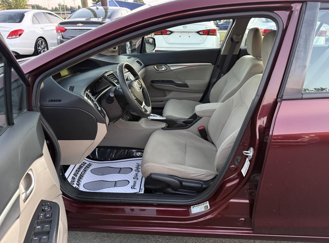 Honda Civic EX Sedan 5-Speed AT 2013