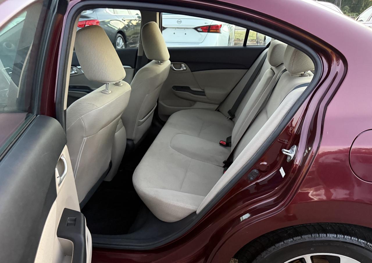 Honda Civic EX Sedan 5-Speed AT 2013
