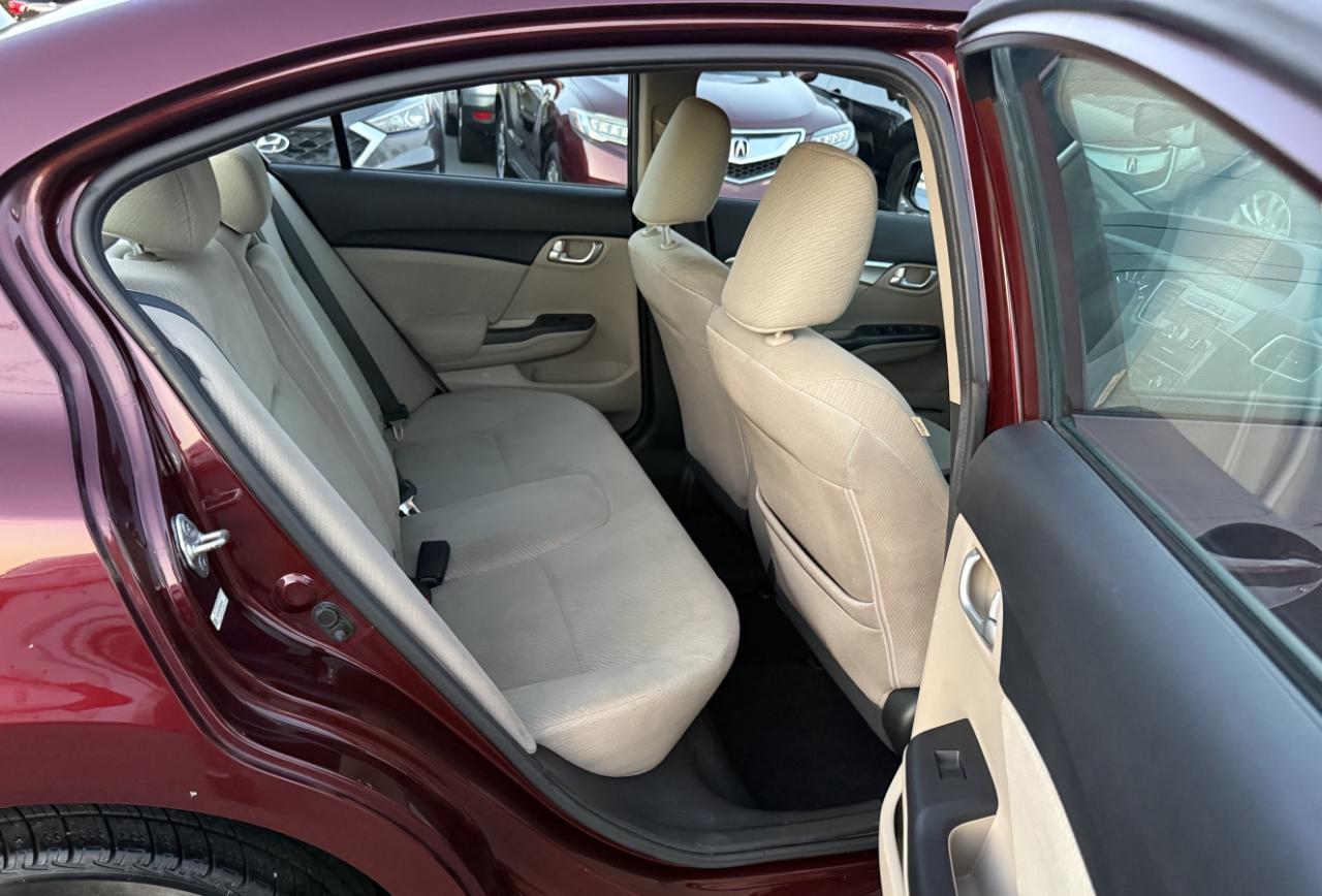 Honda Civic EX Sedan 5-Speed AT 2013