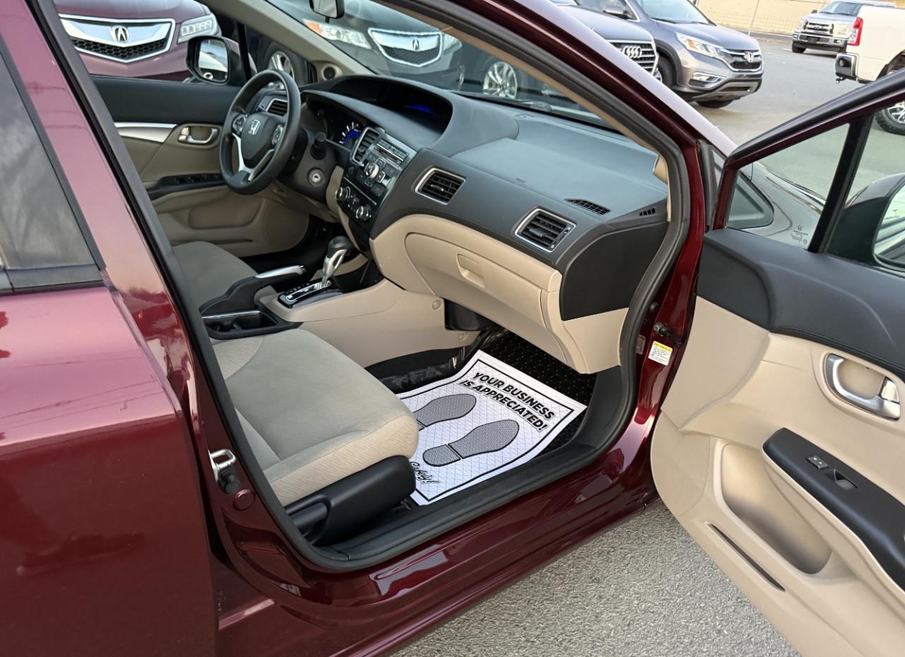 Honda Civic EX Sedan 5-Speed AT 2013