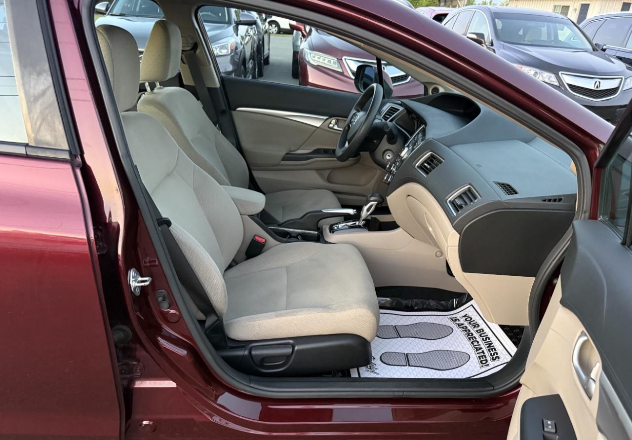 Honda Civic EX Sedan 5-Speed AT 2013