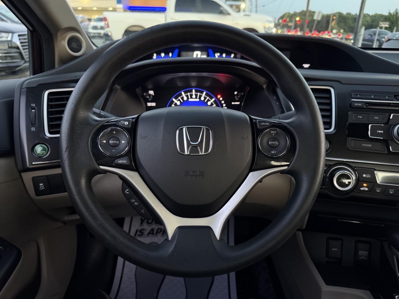 Honda Civic EX Sedan 5-Speed AT 2013