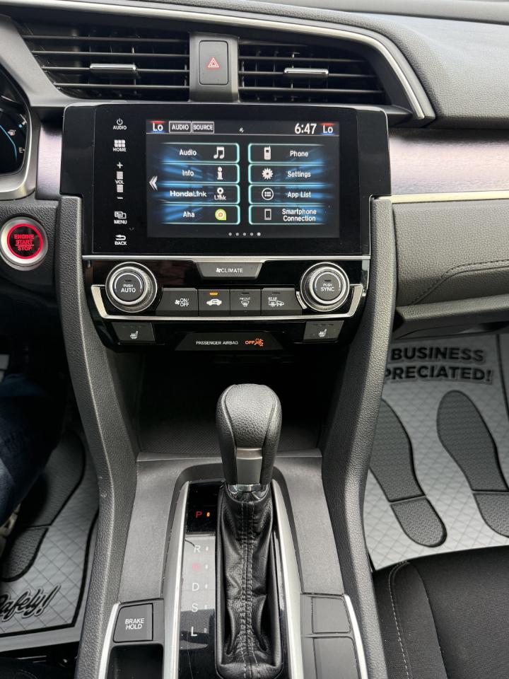 Honda Civic EX-T Honda Sensing Sedan CVT 2016