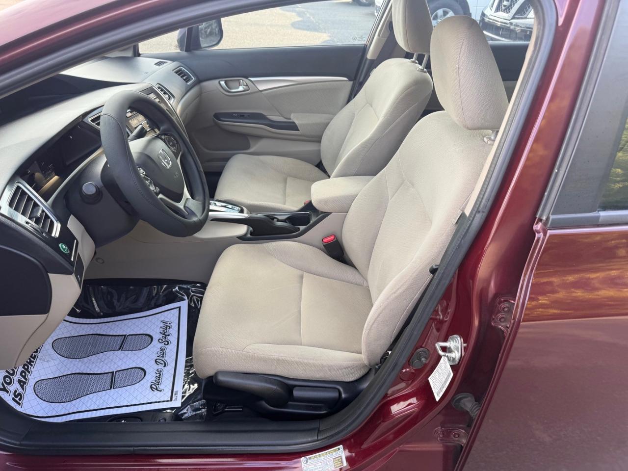 Honda Civic EX Sedan 5-Speed AT 2013
