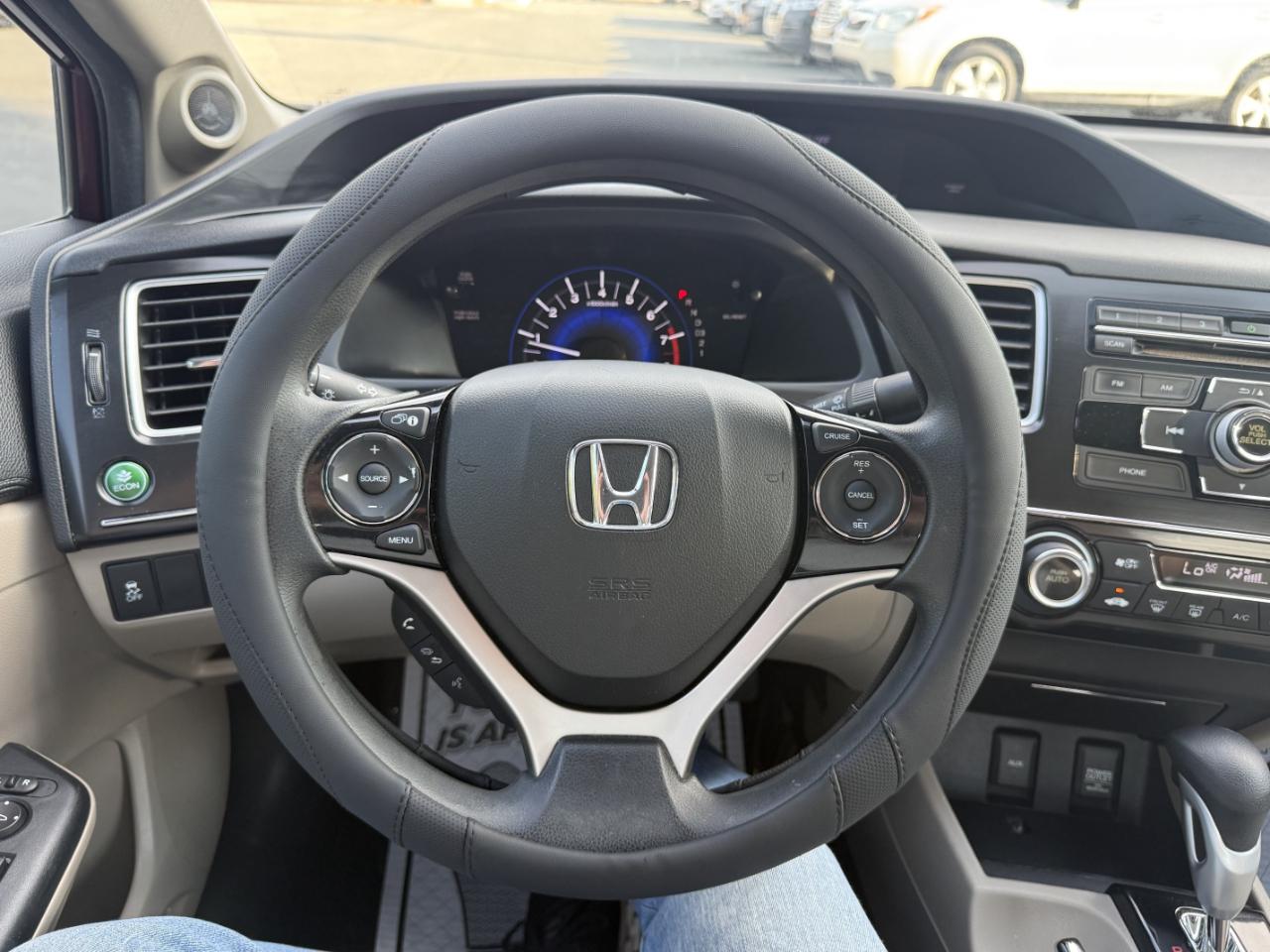 Honda Civic EX Sedan 5-Speed AT 2013