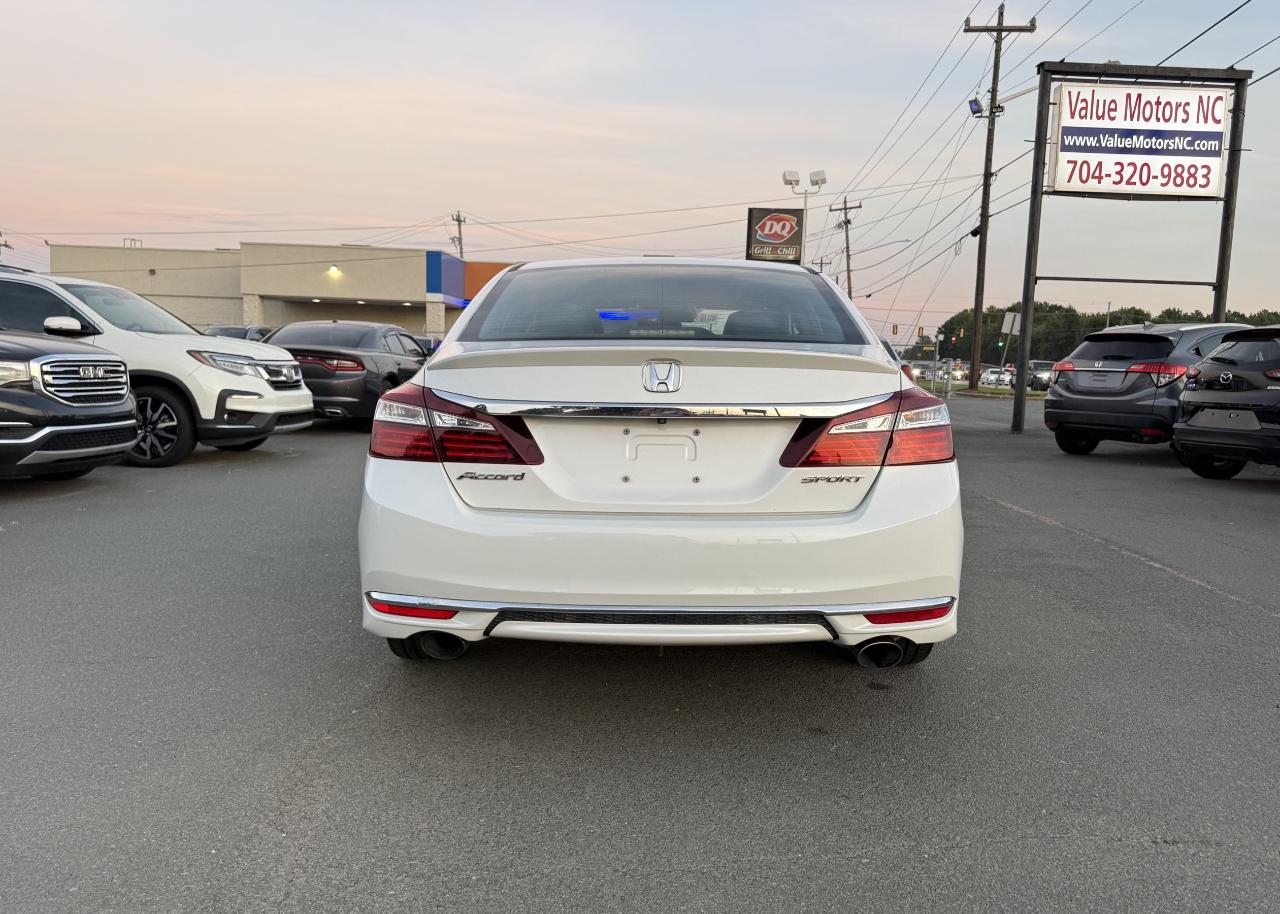 Honda Accord Sport Sedan w/Honda Sensing CVT 2016