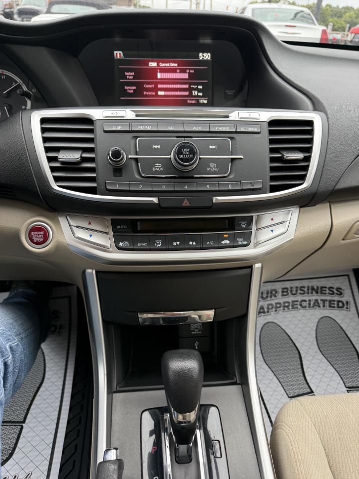 Honda Accord EX Sedan CVT 2014