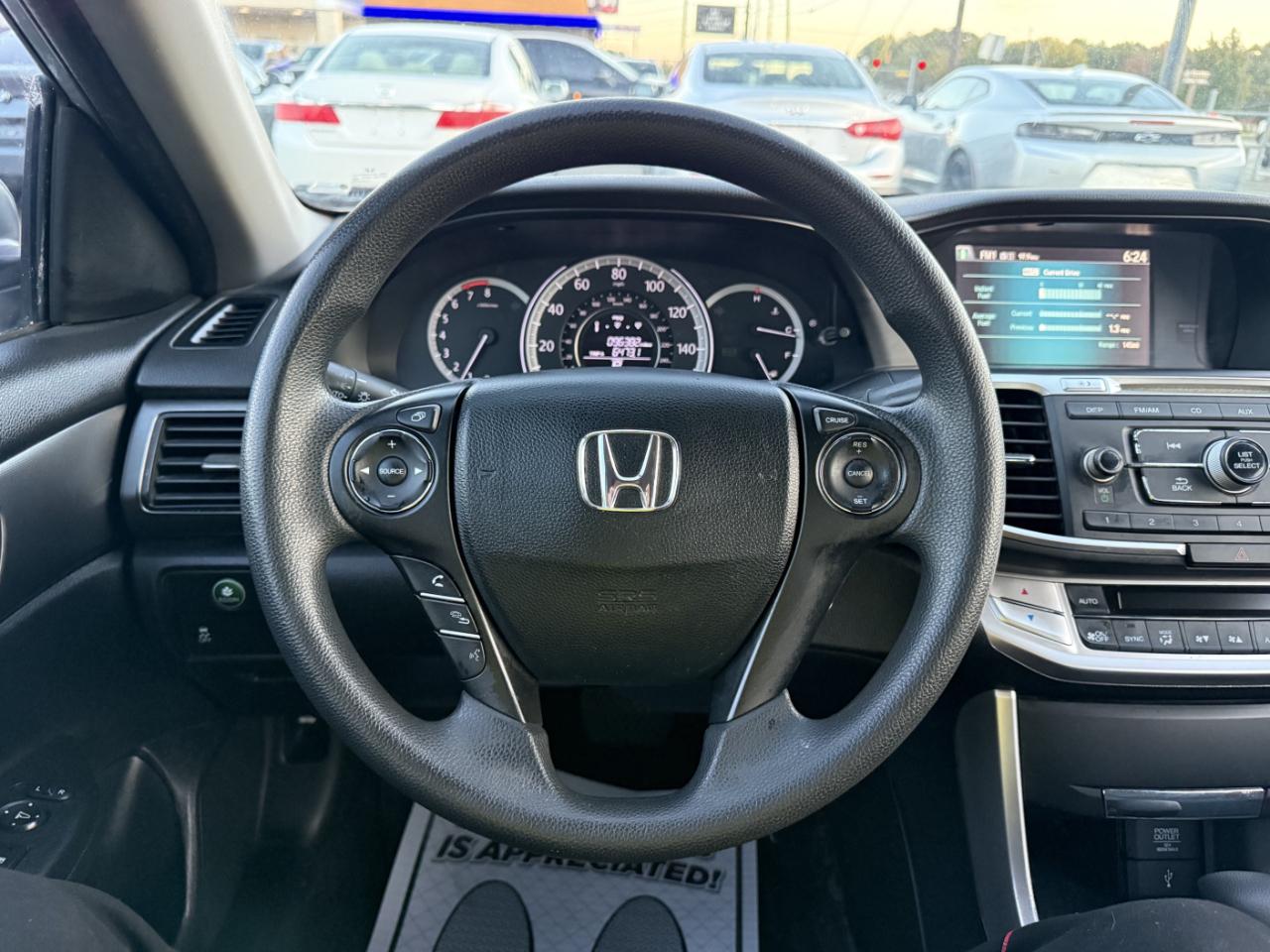 Honda Accord LX Sedan CVT 2014