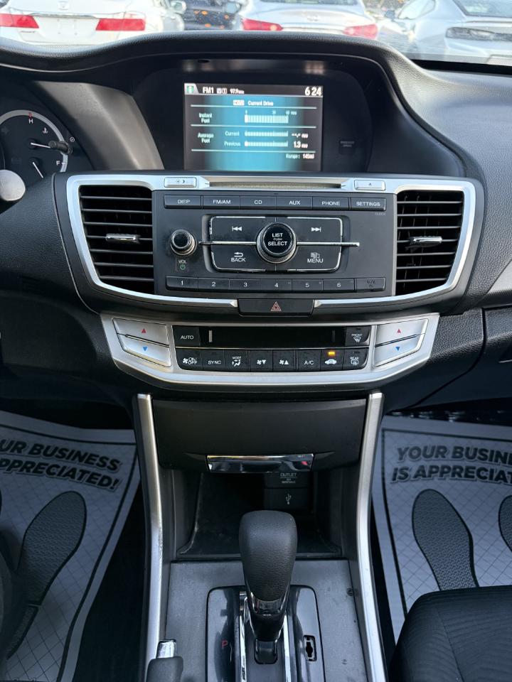 Honda Accord LX Sedan CVT 2014